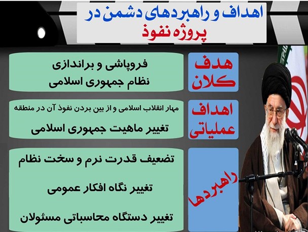نقشه جدید دشمن برای دستیابی به اهداف خود