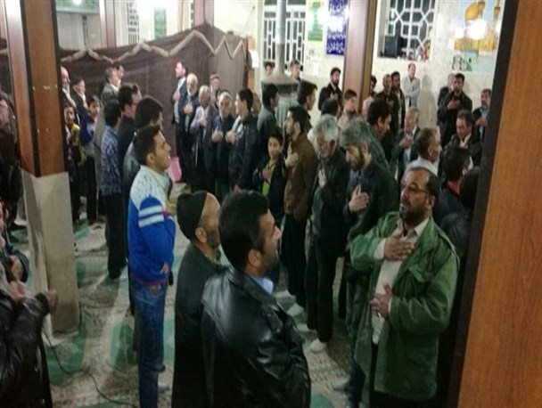 عزاداری مردم مزایجان بوانات در شهادت بی بی دو عالم + تصاویر