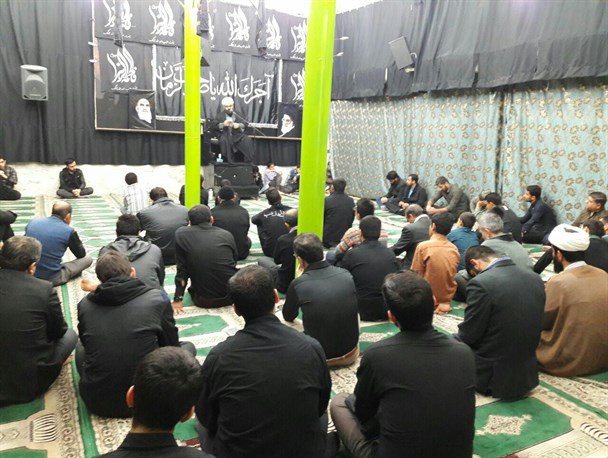 عزاداری سالروز شهادت حضرت فاطمه(س) در اندیمشک + تصویر