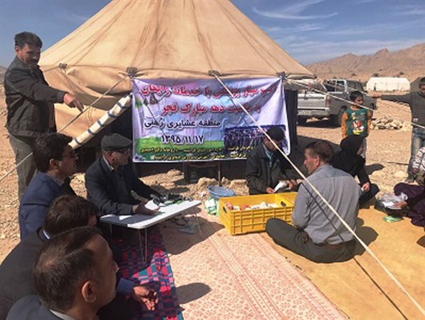 ارائه خدمات درمانی رایگان به عشایر در فراشبند+عکس