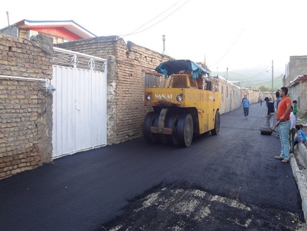 ۱۷ پروژه بهسازی معابر روستایی شاهرود بهره برداری شد