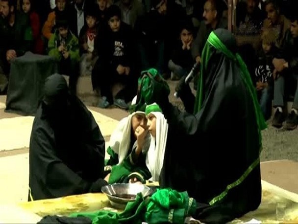 تعزیه یاس کبود در بروجن اجرا می شود