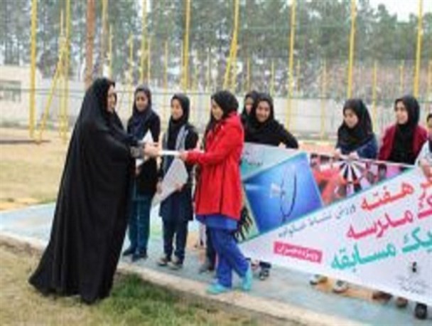 دختران راوندی در مجموعه فرهنگی ورزشی شهربانو به رقابت پرداختند