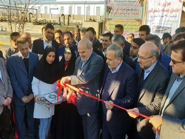 فاز دوم تصفیه‌خانه فاضلاب شهرک‌صنعتی کاسپین افتتاح شد