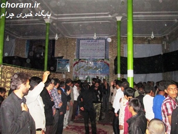 مراسم شب شهادت حضرت فاطمه زهرا(س)+تصاویر