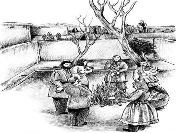 چهارشنبه سوری وآئین کوله چارشمه در کمیجان
