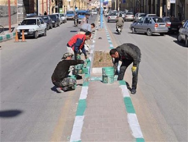 شهرداری شهرضا در آستانه سال نو به استقبال بهار رفت