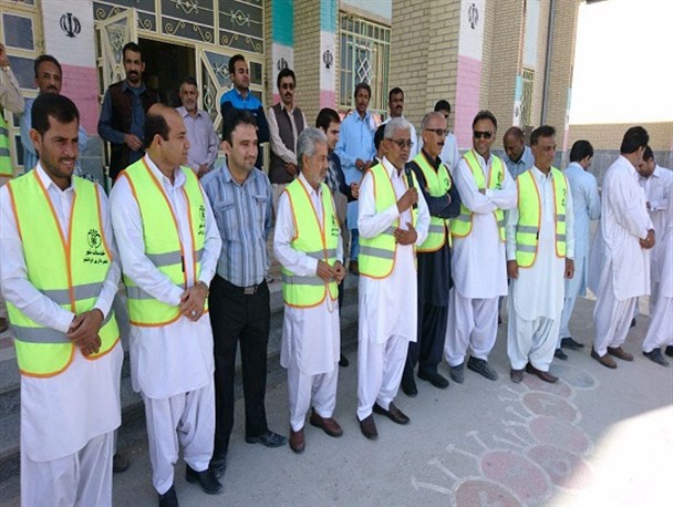 خانه تکانی ایرانشهر در آستانه نوروز+تصاویر