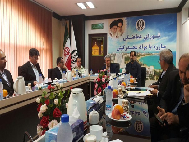 آخرین نشست شورای هماهنگی مبارزه با موادمخدر کیش در سال 95 برگزار شد