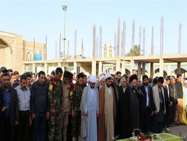 شهید مدافع حرم لشکر فاطمیون در آران و بیدگل تشییع شد/ تصاویر