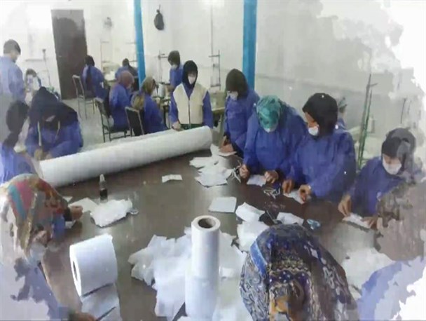 کار جهادی بانوان مازندرانی