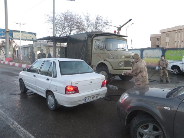 از تریاژ و تب سنجی تا گندزدایی و ضدعفونی کردن خیابان ها + تصویر