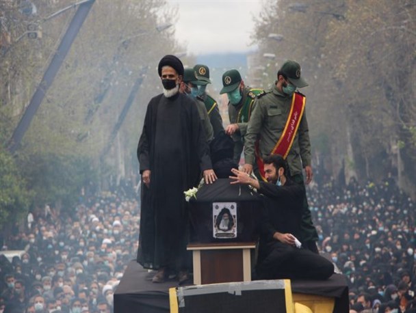 خزان گلستان در آستانه بهار/ گلستانی‌ها با آیت‌الله علوی گرگان وداع کردند