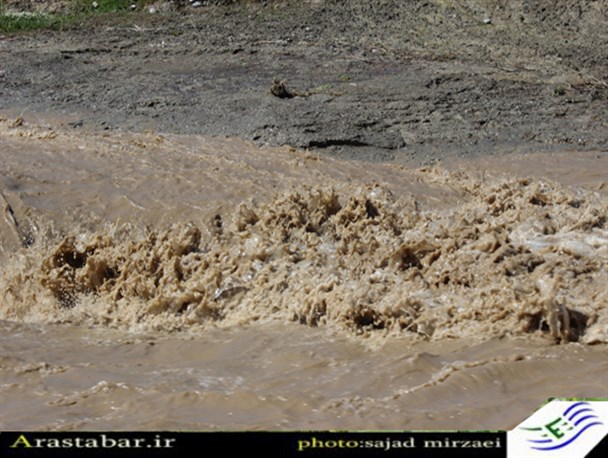 تصاویر خبری/ طغیان رودخانه دره رود اصلاندوز