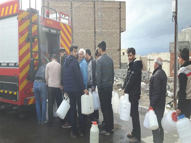بحران آب شرب مشگین‌شهر را فرا گرفت/ آبرسانی با تانکر در مشگین‌شهر
