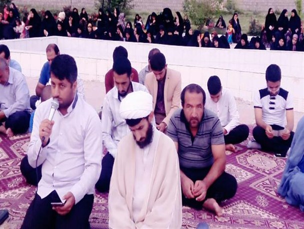 برگزاری زیارت آل یاسین و دعای حدیث کساء در چرام + تصاویر