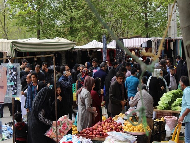 جمعه‌بازار جویبار به‌روایت تصویر