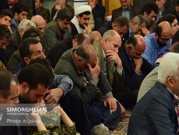 مراسم اربعین دو شهید خوشنام شهرستان سیمرغ برگزار شد+تصاویر