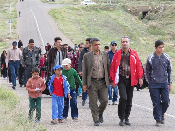 گزارش تصویری همایش پیاده روی خانوادگی دهستان جاسب
