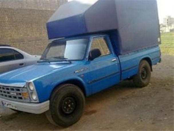 توقیف خودروی وانت نیسان با ۴۲ میلیون ریال خلافی در بناب