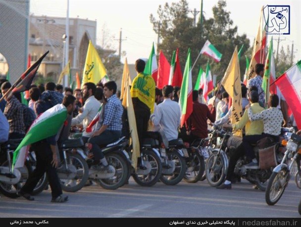سنگ تمام اصفهانی ها در استقبال و حمایت از حجت الاسلام رئیسی+تصاویر