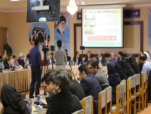 نشست هم اندیشی اساتید گلستانی با اندیشمندان بین المللی در دانشگاه گلستان+تصاویر