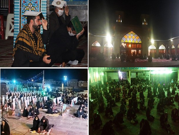 دیار علویان غرق در عزا و ماتم شهادت مولای متقیان علی(ع)/دومین شب نجوای مومنانه با خدا