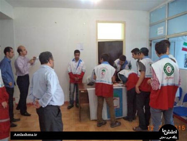 برگزاری انتخابات جوانان هلال احمر املش+تصاویر