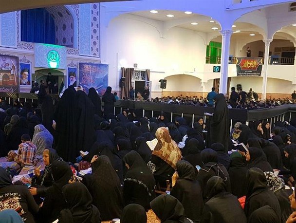 طنین صدای الغوث الغوث در مزار شهدا و باغ بهشت همدان پیچید