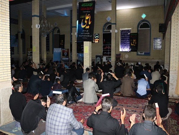 مراسم احیای شب 21 ماه رمضان در مساجد چالدران+تصاویر