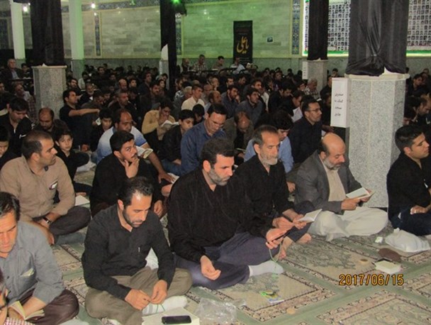 نوای «خَلِّصْنَا مِنَ النَّاریَا رَبِّ» » اسدآبادی‌ها در بام شهر طنین‌انداز شد+تصاویر