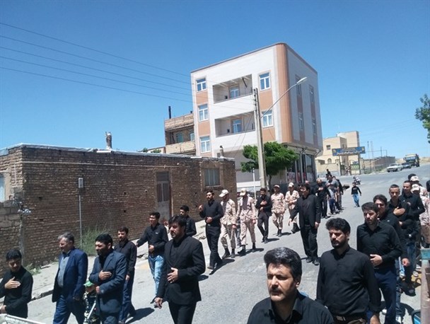 گزارش تصویری از عزاداری هیئت رزمندگان اسلام شهرستان چاراویماق
