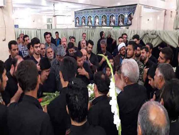 حضور پیکر ۲ شهید گمنام در هیئت‌های ورامین + گزارش تصویری