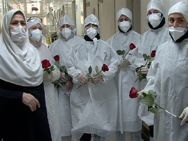 مدافعان سلامتِ بیمارستان شهید مدنی خرم آباد تجلیل شدند+عکس
