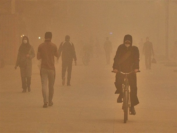 تنها مشکل آلودگی هوای زنجان ریزگردها است