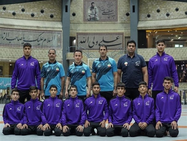 اعزام تیم کشتی فرنگی نوجوانان به مسابقات قهرمانی آسیا