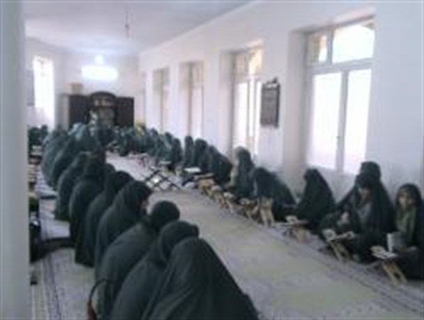 مراسم معنوی ختم قرآن در گیوی برگزار شد