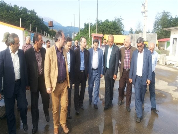 بازدید قائم مقام وزیر کشور از طرح های سالمسازی در رودسر+گزارش تصویری