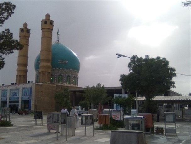 مرقد خواهر امام هشتم(ع) در چندقدمی شهر ماهدشت + تصاویر