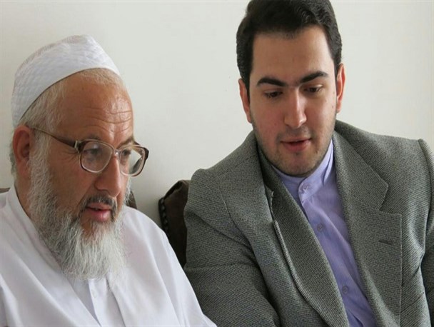 دیدار قاری ممتاز کشور با امام جمعه نایین