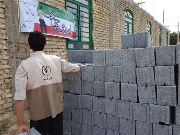 تابستان جهادی دانشجویان صفاشهری/اردوی جهادی دانشجویان در روستای قلعه‌میرزا