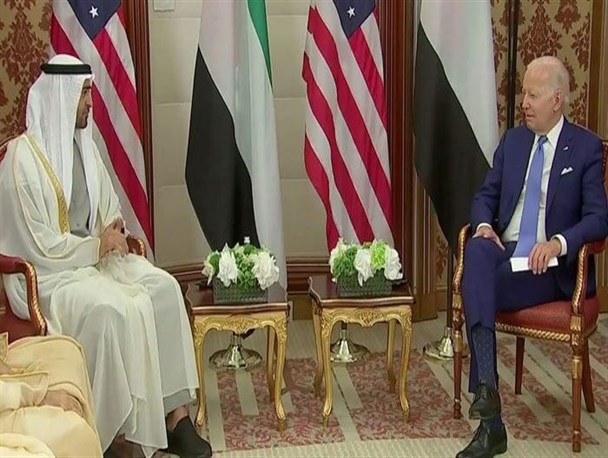 امارات و امریکا درباره همکاری های نظامی گفت‌وگو کردند/ قدردانی بایدن از بن زاید