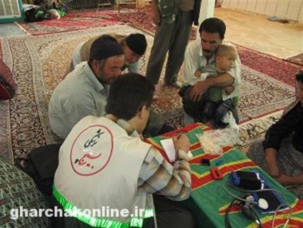 تیم پزشکی متخصص به مناطق محروم قرچک اعزام شدند