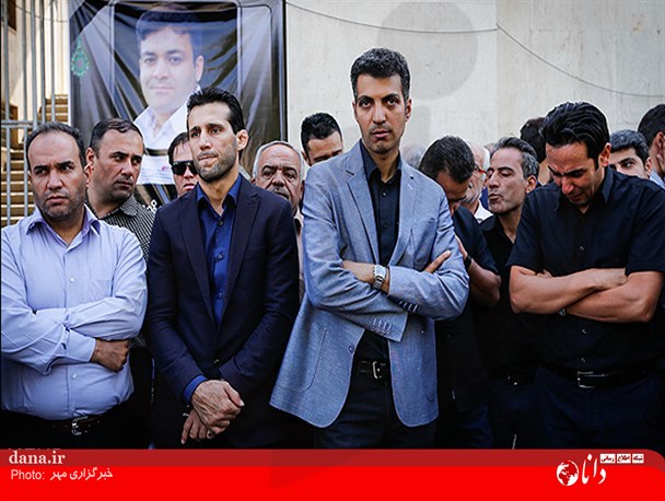 تشییع پیکر زنده یاد «مهدی نفر»+ تصاویر