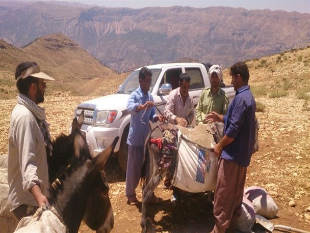گزارش تصویری از تلاش طاقت فرسای اردو جهادی دانشجویان دانشگاه پیام نور