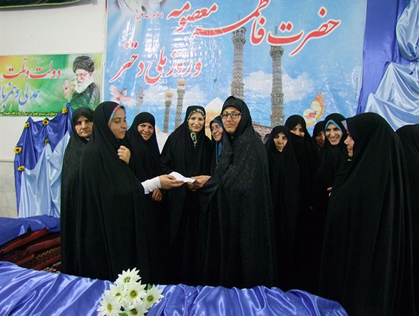 جشن میلاد حضرت معصومه در خلیل آباد برگزار شد+تصاویر
