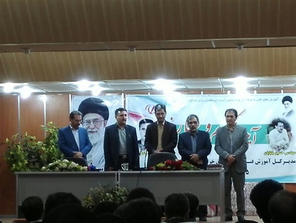 مراسم تودیع و معارفه مدیر کل فنی و حرفه‌ای خراسان شمالی برگزار شد
