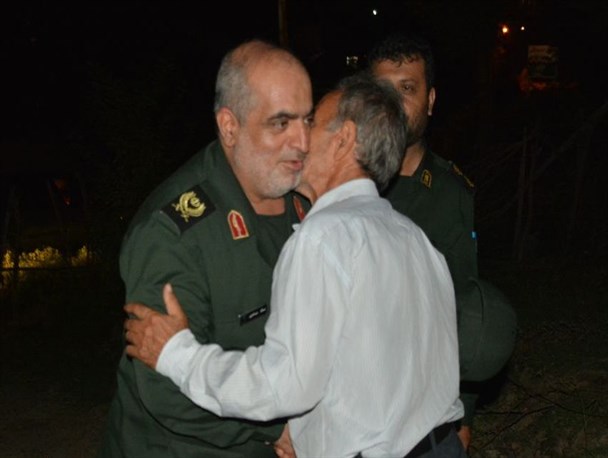سردار عبدالله پور به دیدار خانواده شهید رمضانعلی طالبی در سیاهکل رفت+گزارش تصویری