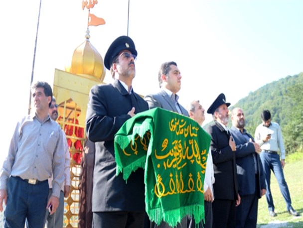 کاروان زیر سایه خورشید به پل سفید رسید