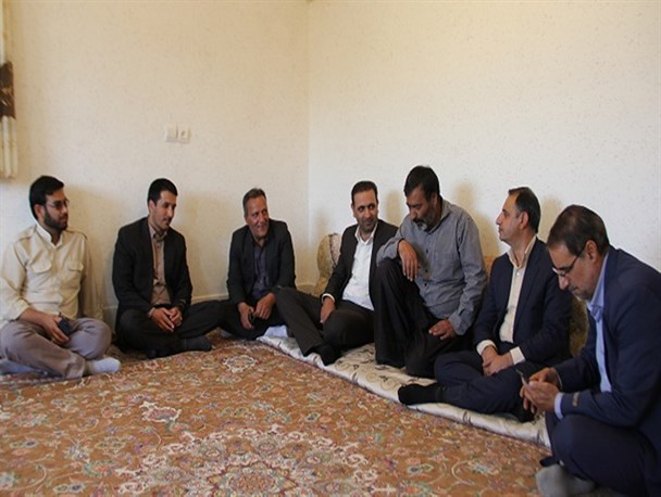 سرکشی از 14 آزاده 8 سال دفاع مقدس در شهرستان بن